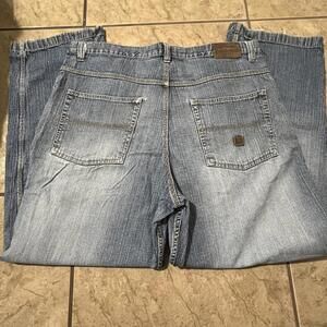 Y2K style Jordan Craig baggy hip hop skate denim jeans size 38x30